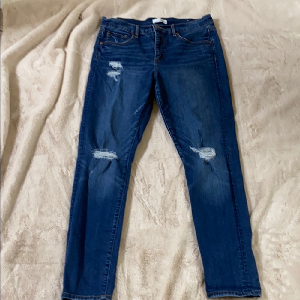 Distressed Jean by Loft - Picture 2 of 9